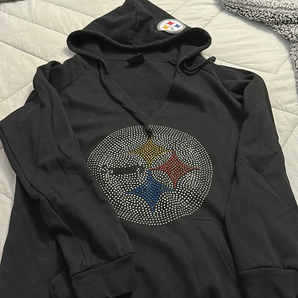 Blingy Steelers hoodie